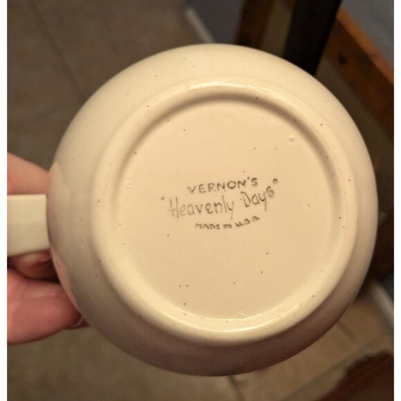 Mid-Century Vernons "Heavenly Days" Ceramic Pitcher juice - Picture 5 of 12